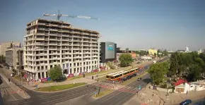 Postęp pracy inwestycji Sadyba Spot, Warszawa Mokotów